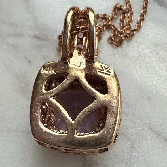 14k levian necklace and ring set - Picture 7 of 12